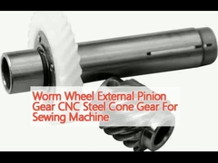 Solucan Çarkı Dış Pinion Gear CNC Çelik Konus Döşeme Makinesi Döşeme Döşeme Makinesi