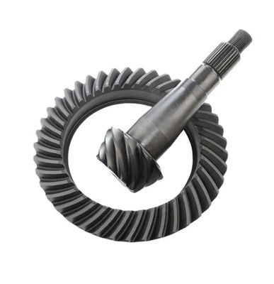 Spiral Hipoid Gear Set Küçük Modül Bevel Gear 90 Derece Değişiklik Kutusu için Sert Diş Yüzeyiyle