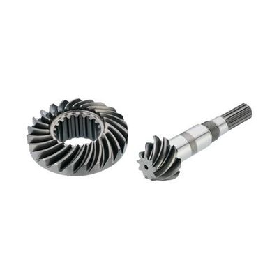 Spiral Bevel Gear Reducer Gear Komponentleri Hassas Döviz Değişimi