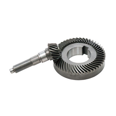90 derece Spiral Bevel Gear Tasarımı Mikro Redüktör Yüksek Hız