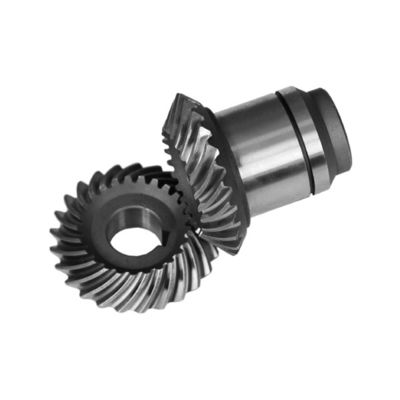 Miniatürleştirme Redüksiyon açısı Spiral Bevel Gear Kesme Yüksek Hızlı İşleme Sürüsü