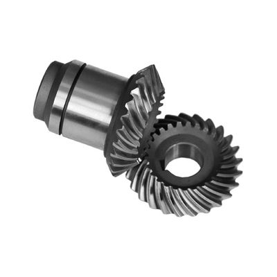 Miniatürleştirme Redüksiyon açısı Spiral Bevel Gear Kesme Yüksek Hızlı İşleme Sürüsü