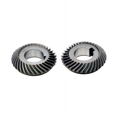 60 Dereceli Bevel Spiral Gear Dikiş Makinesi Küçük Boyutlu Gezegen Redüktörü