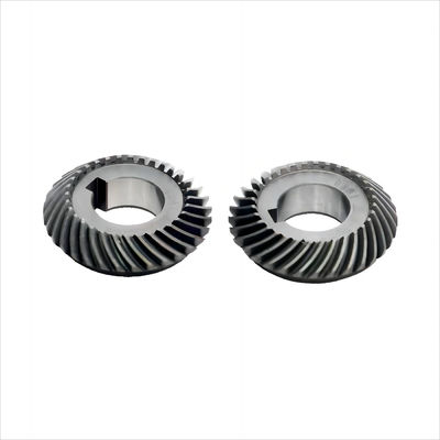 60 Dereceli Bevel Spiral Gear Dikiş Makinesi Küçük Boyutlu Gezegen Redüktörü