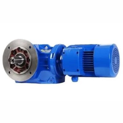 Helical Spiral Bevel Gear Reducer Yüksek Döner Motor Reducer Sert Diş