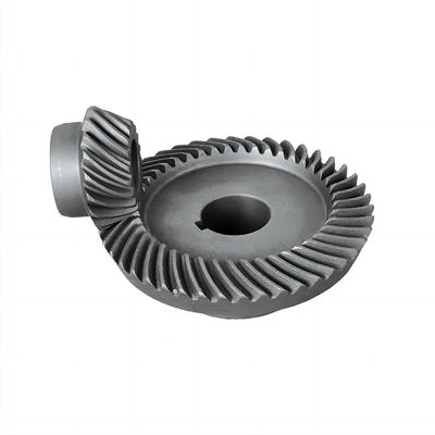 Spiral Bevel Gear Yüksek hassasiyet düşük gürültü küçük boşluklar için güç aracı