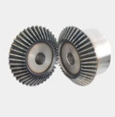 90 derece, söndürme ve CNC hassasiyetle döngü ile Düz Bevel Gear