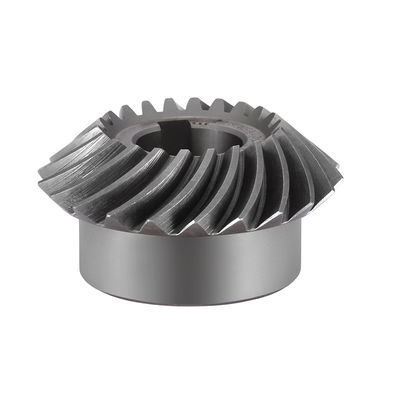 40Cr Spiral Bevel Gear Motor Drive Parçası 20 derece basınç açısı ile