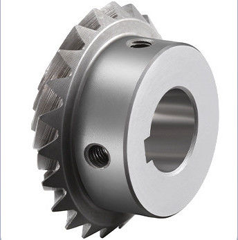 40Cr Spiral Bevel Gear Motor Drive Parçası 20 derece basınç açısı ile