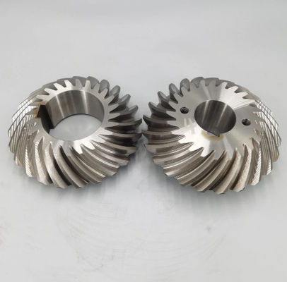 Büyük Modül Spiral Bevel Gear Yüksek Kalite Kalıplama Büyük Taç Tekerleği Pinion Profesyonel Üretici