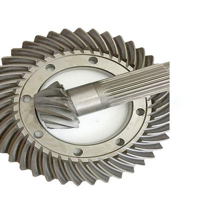 Otomobil traktörünün arka aksı için Bevel Gear Crown Pinion Bevel Gear Set