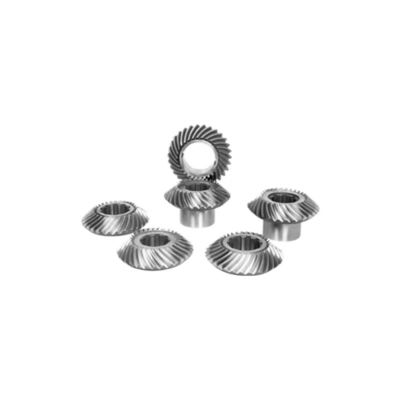 CNC öğütülmüş Pinion OEM Makine Aracı için Spiral Helical Bevel Gear