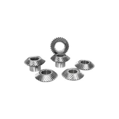 CNC öğütülmüş Pinion OEM Makine Aracı için Spiral Helical Bevel Gear