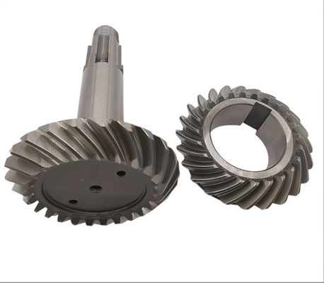 20CrMnTi Spiral Bevel Gear Karbürleşme ve Saldırma Yer Helical Gear