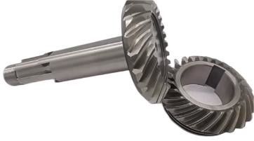 20CrMnTi Spiral Bevel Gear Karbürleşme ve Saldırma Yer Helical Gear