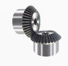 90 derece, söndürme ve CNC hassasiyetle döngü ile Düz Bevel Gear