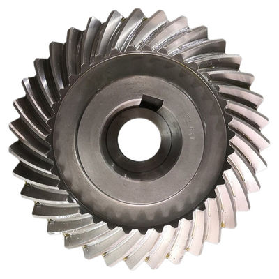 Spiral Bevel Gear Metallürjik Redüktör Mekanik Transmisyon Gear