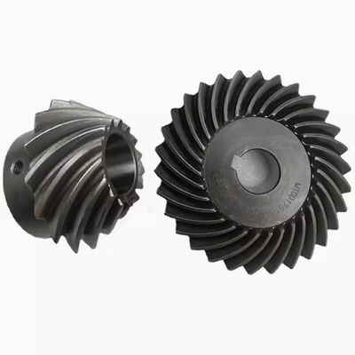 40Cr/ 20CrMnTi Helikal Bevel Gear 90 derece Bevel Gear aksesuarları