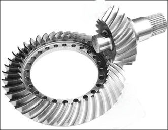 Axle Box Basin Corner Bevel Gear Maden Arabası için Yüksek Verimli ve Durabule