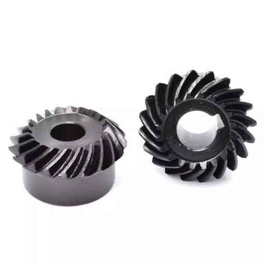 1.5 Modül Taç Tekerleği ve Pinion Çelik Sertleştirilmiş Spiral Bevel Gear Bisiklet için