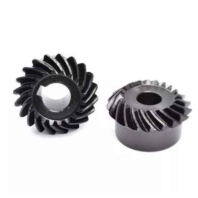 1.5 Modül Taç Tekerleği ve Pinion Çelik Sertleştirilmiş Spiral Bevel Gear Bisiklet için