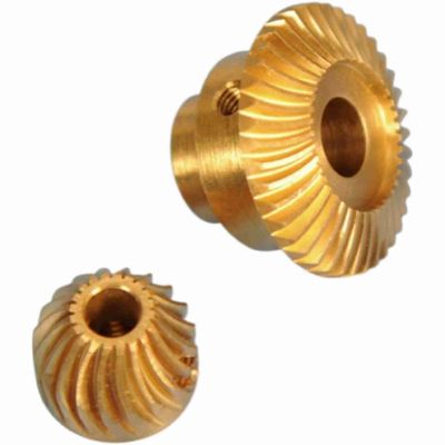 Yüksek hassasiyetli tunç spiral hassasiyetli alet özel endüstriyel ekipman