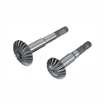 Bevel Pinion Gear Motor Bölümleri için Düz Diş Düğmesi