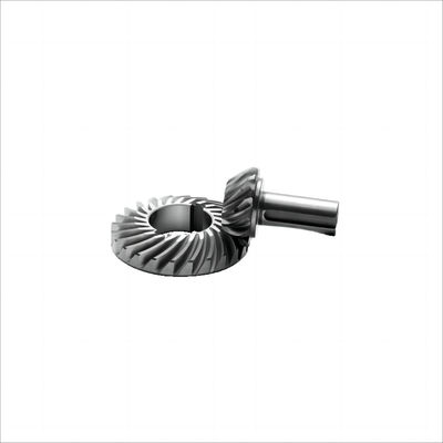 45 derece paslanmaz çelik metal minyatür mitre dişlileri planetik redüktör için viski pinion spiral bezel dişli